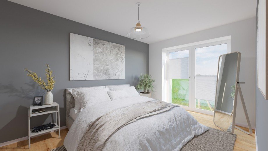 Innenansicht Beispiel Dachgeschosswohnung Neu-Ulm