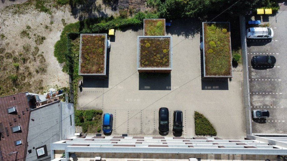 Stellpl�tze / Carports Penthousewohnung Senden