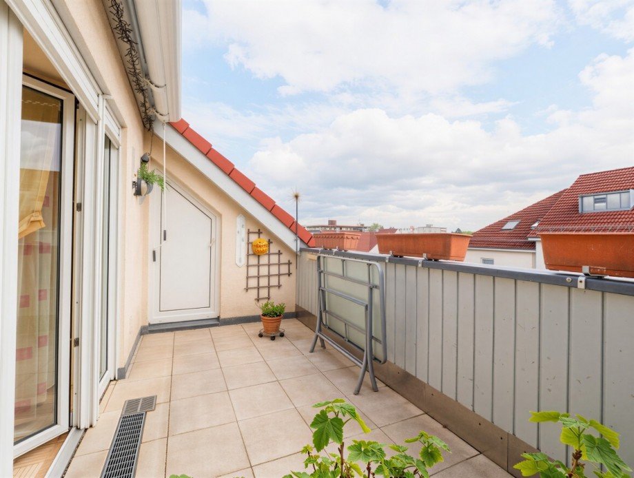 Balkon Dachgeschosswohnung Senden