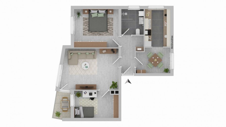 Grundriss Wohnung Neu-Ulm