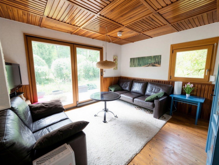 Wohnzimmer Ferienhaus Bergh�len