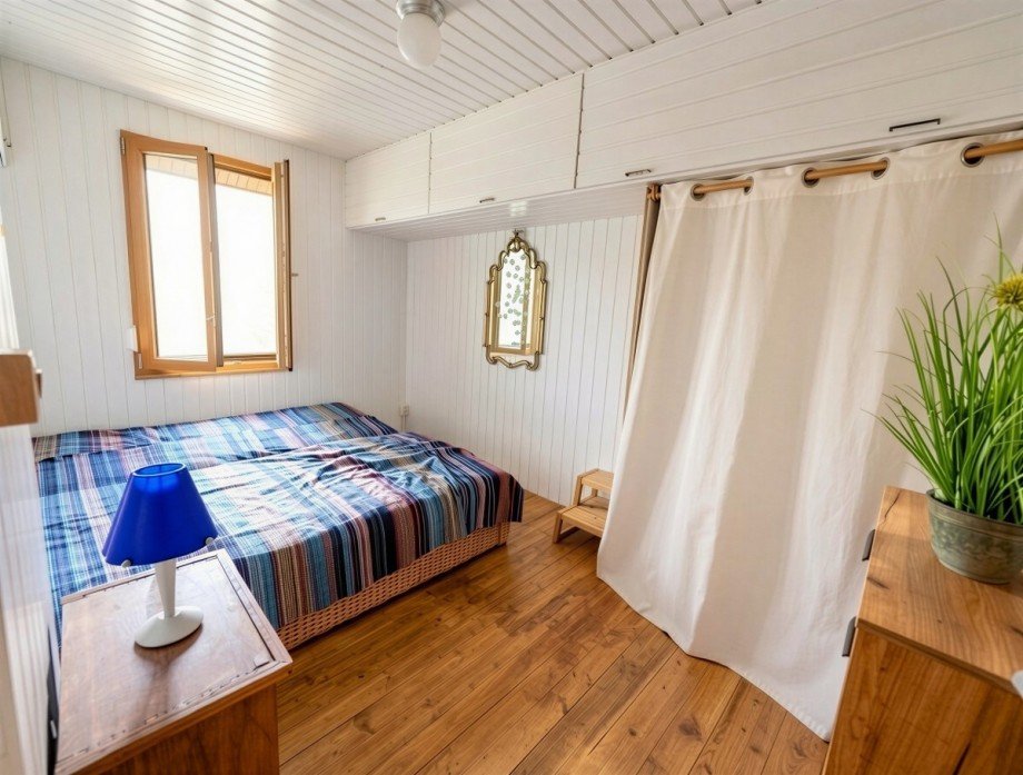 Schlafzimmer Ferienhaus Bergh�len