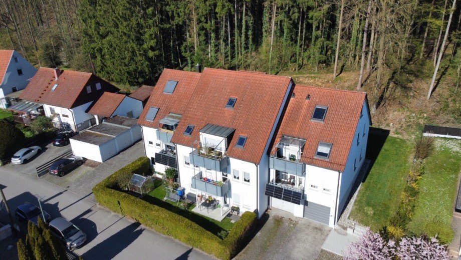 Au�enansicht Etagenwohnung Bellenberg