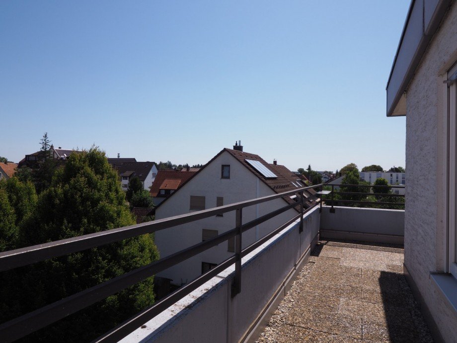 Balkon Dachgeschosswohnung Neu-Ulm