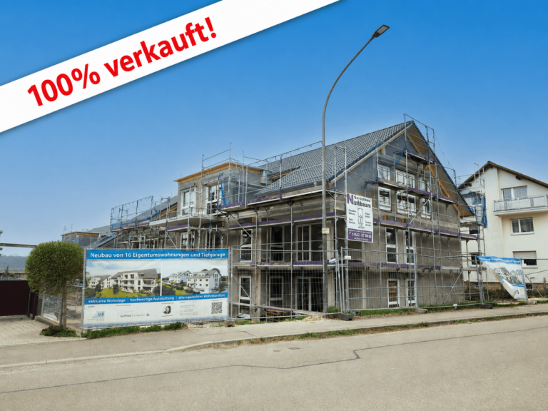 Baustelle Neu-Ulm Dachgeschosswohnung ++100% verkauft ++ Aber neues Bauprojekt am Pfuhler Kapellenberg in Planung!