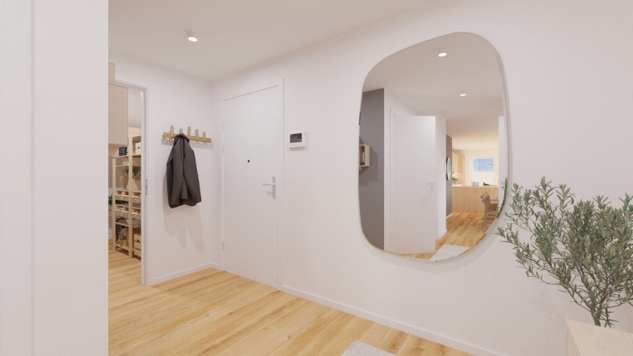 Innenansicht Beispiel Dachgeschosswohnung Neu-Ulm