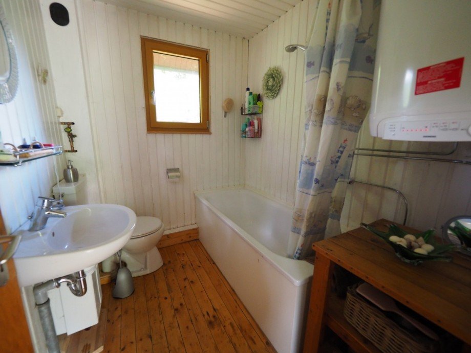 Badezimmer Ferienhaus Bergh�len