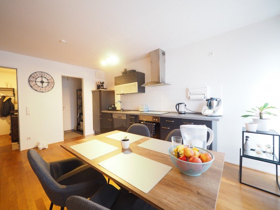 K�che und Essen Richtung Flur Wohnung Senden