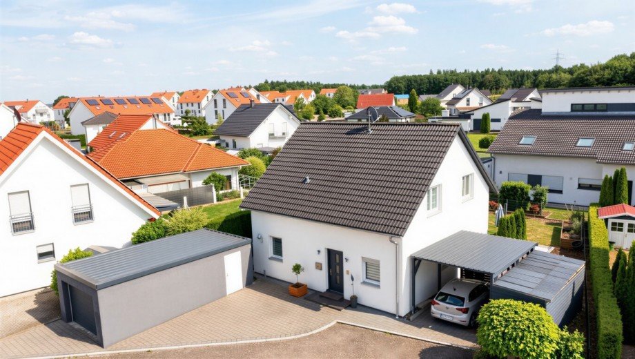 Luftbild Einfamilienhaus Senden