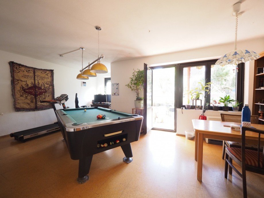 Wohnzimmer Doppelhaush�lfte Ulm