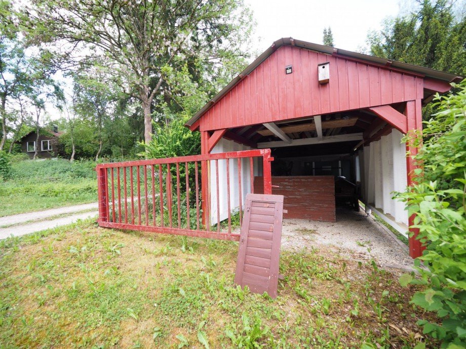 Carport Ferienhaus Bergh�len