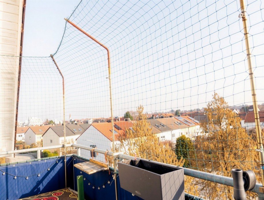 Aussicht Balkon Dachgeschosswohnung Neu-Ulm