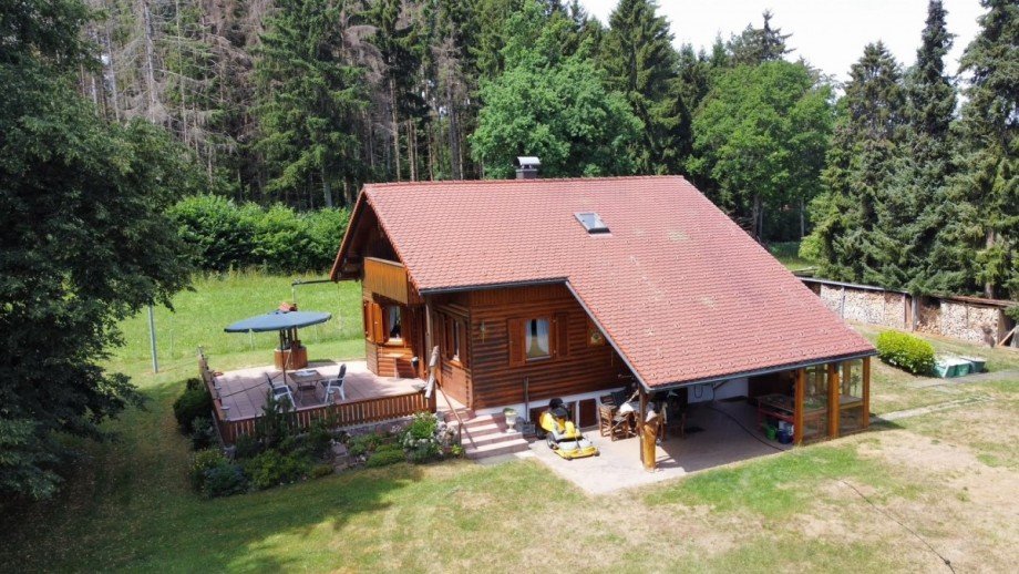 Luftbild Ferienhaus Bergh�len