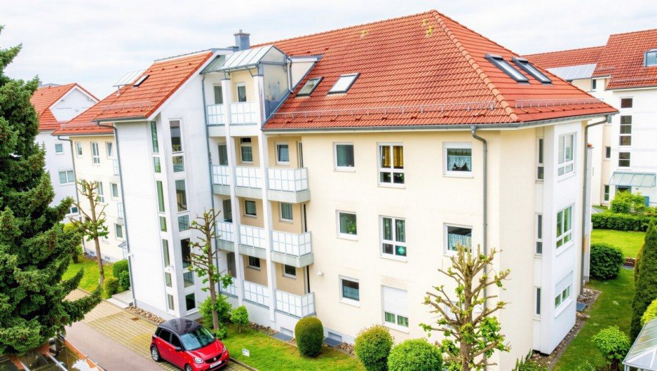 Au�enansicht Dachgeschosswohnung Senden