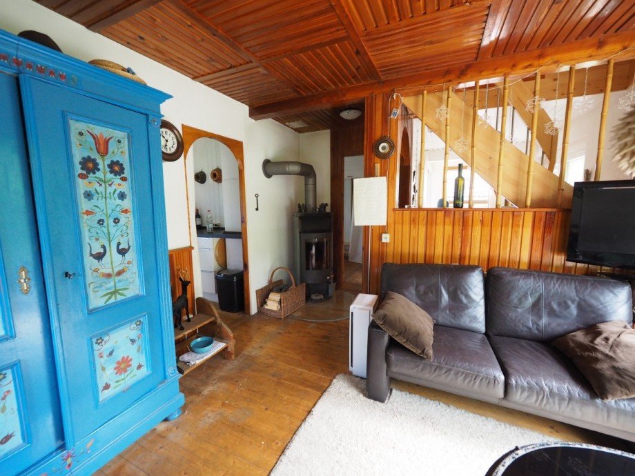 Wohnzimmer Ferienhaus Bergh�len