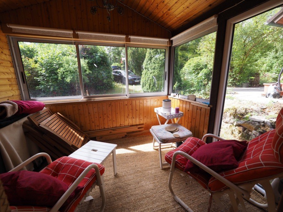 Wintergarten - Nebengeb�ude Ferienhaus Bergh�len