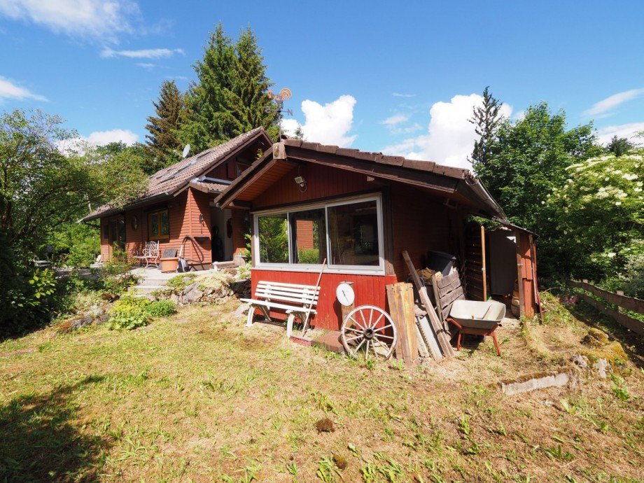 Au�enansicht Ferienhaus Bergh�len