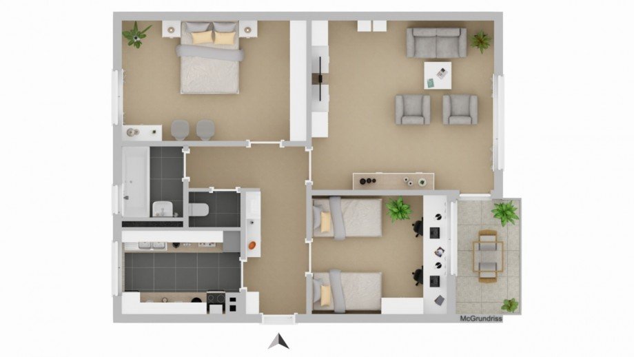 Grundriss Etagenwohnung Ulm