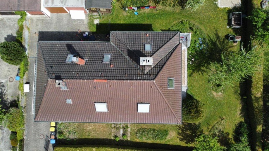Luftbild - Grundst�ck Mehrfamilienhaus Senden