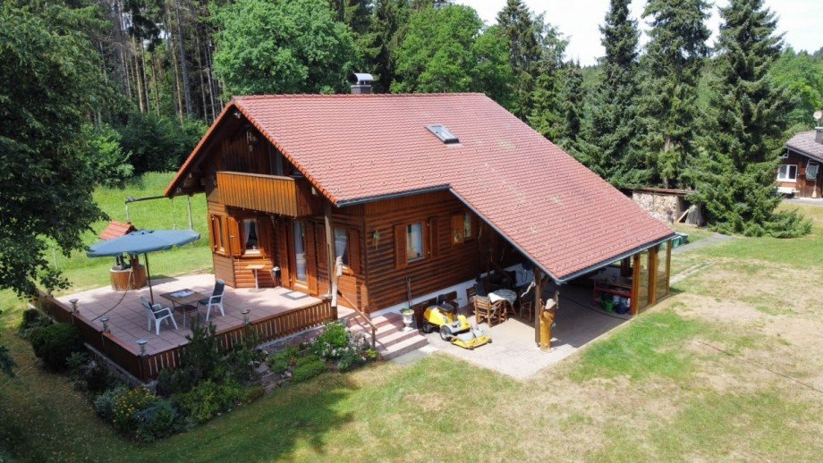 Au�enansicht Ferienhaus Bergh�len