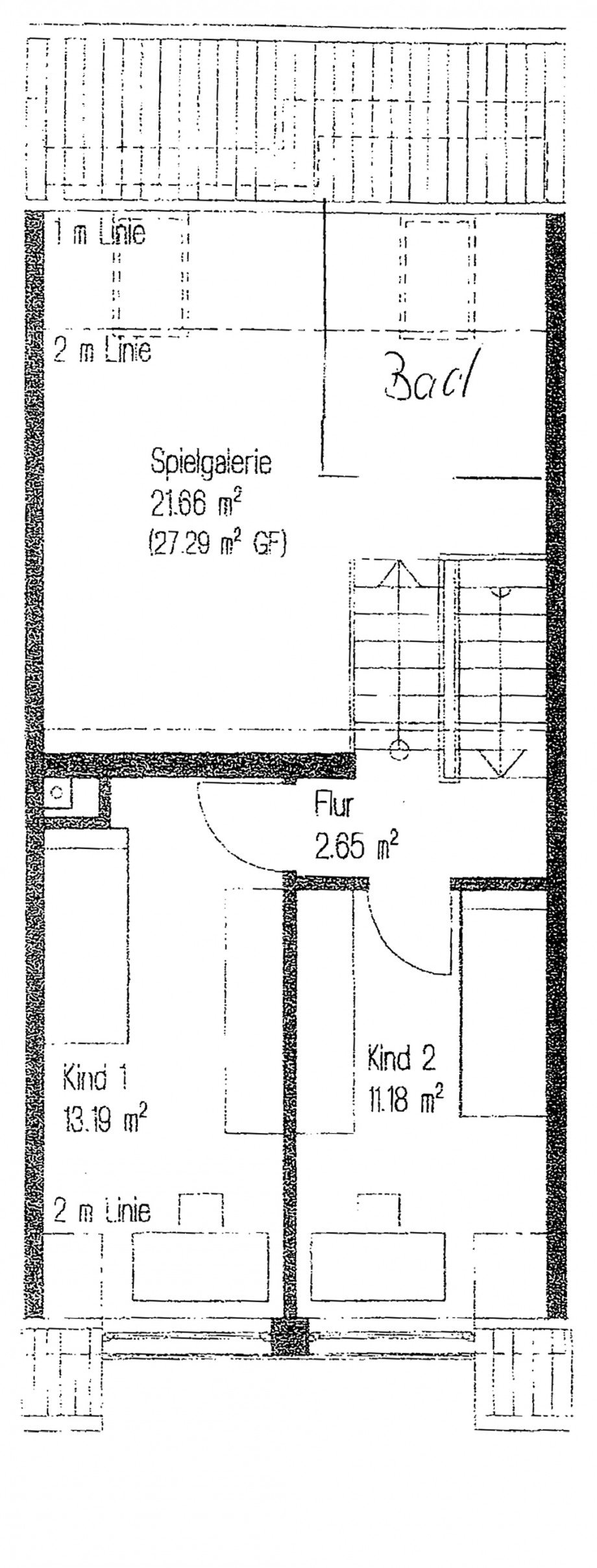 Grundriss DG Reihenmittelhaus Ulm