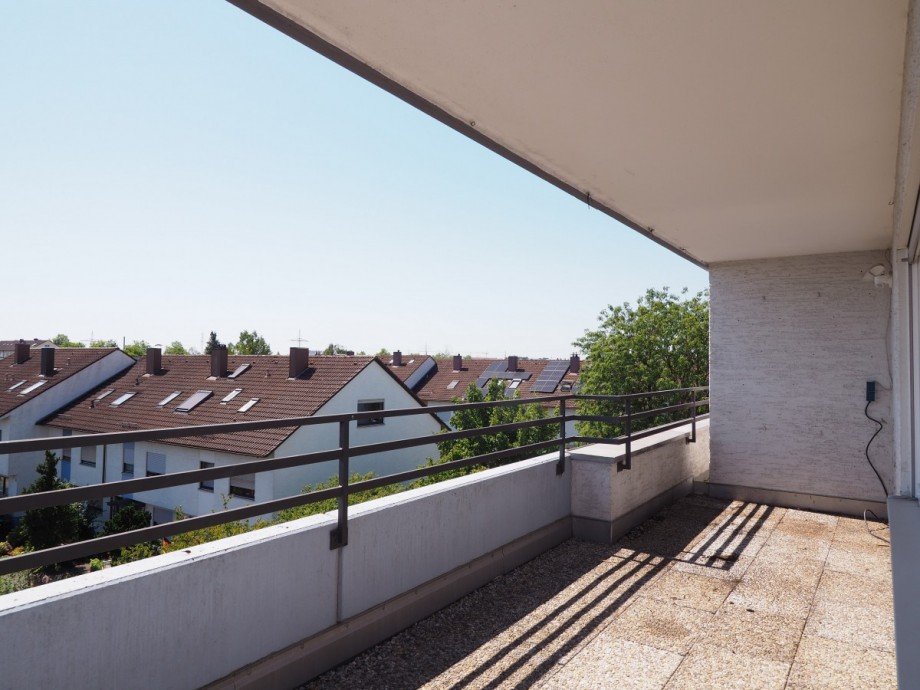 Balkon Dachgeschosswohnung Neu-Ulm