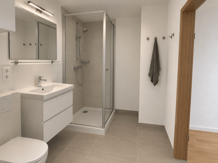 Badezimmer (Ki generiert) Renditeobjekt Ulm