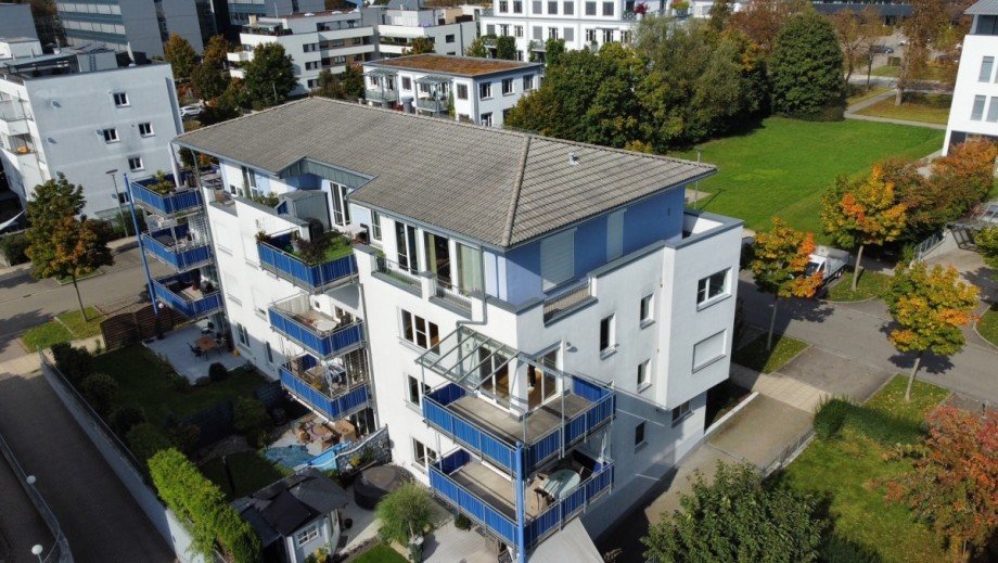 Geb�udeansicht_Balkon_2.OG Etagenwohnung Neu-Ulm