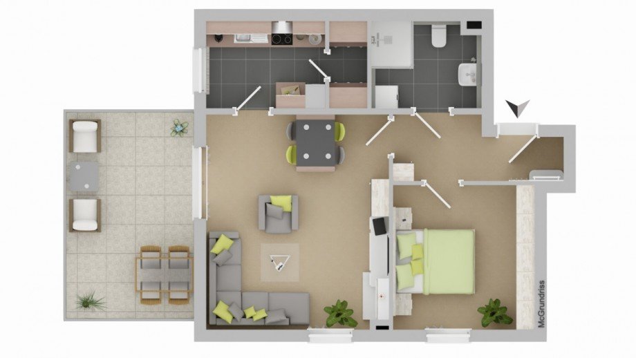 Grundriss Wohnung Neu-Ulm