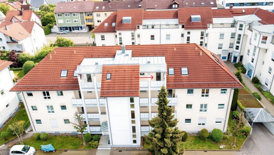 Au�enansicht Dachgeschosswohnung Senden