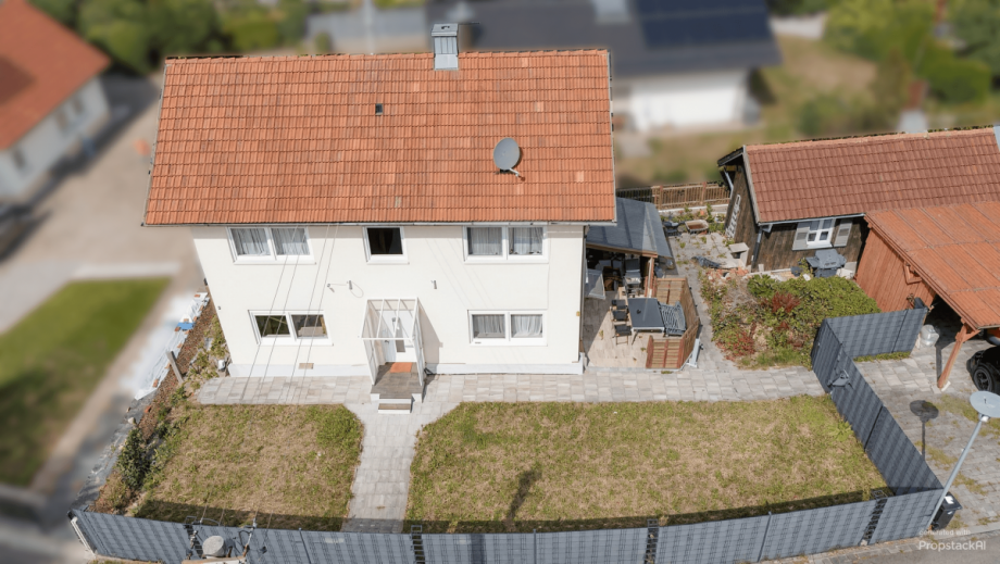 Au�enansicht Einfamilienhaus Wei�enhorn
