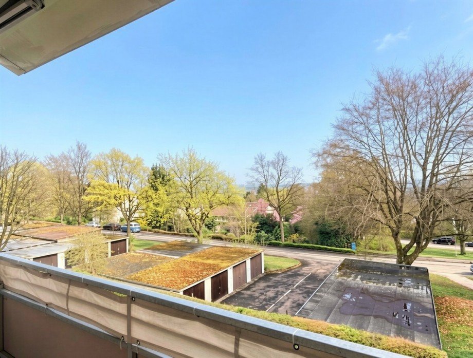 Ausblick Balkon Wohnung Ulm