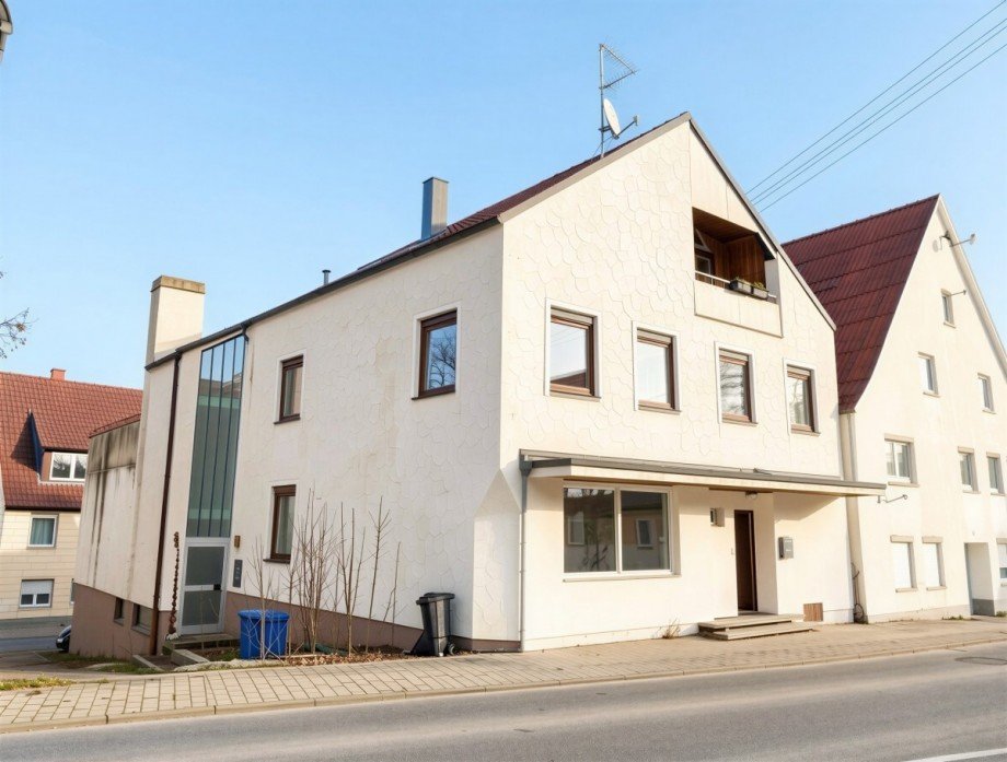 Au�enansicht Mehrfamilienhaus Langenau
