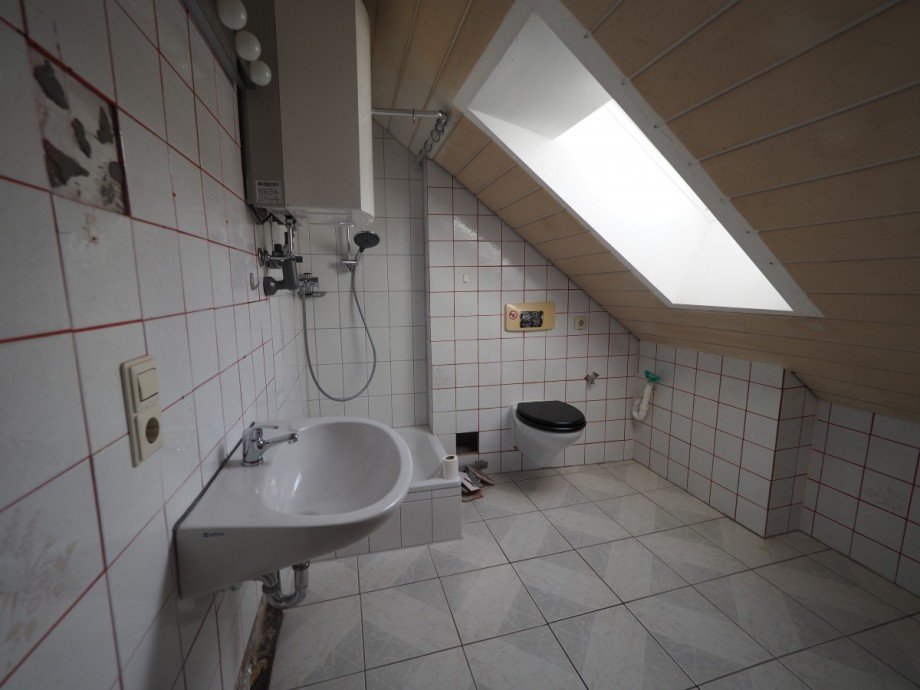 Badezimmer Dachgeschosswohnung Ulm