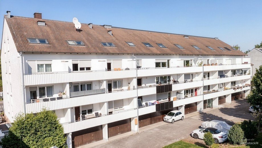 Au�enansicht hinten Wohnung Senden