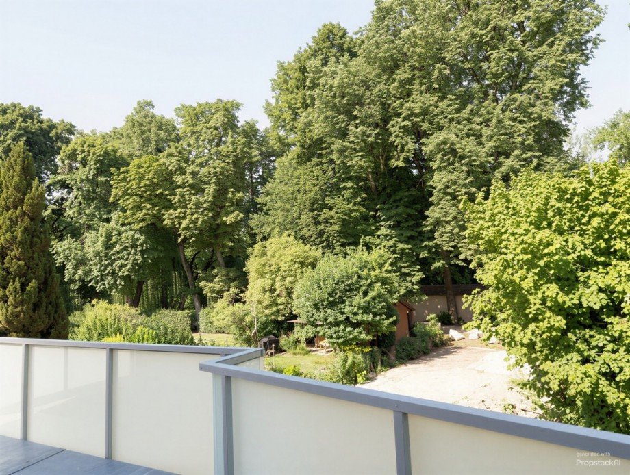 Ausblick Terrasse OG Zweifamilienhaus Wei�enhorn