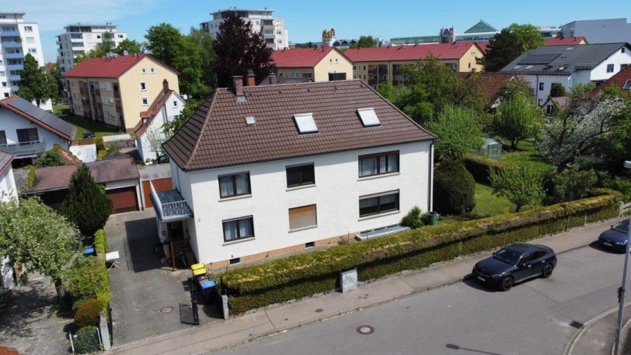 Luftbild Mehrfamilienhaus Senden