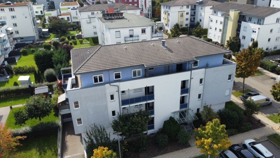 Geb�udeansicht_Frontal Etagenwohnung Neu-Ulm