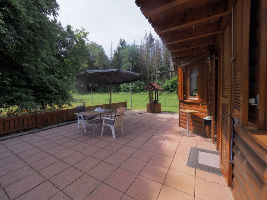 Terrasse Ferienhaus Bergh�len