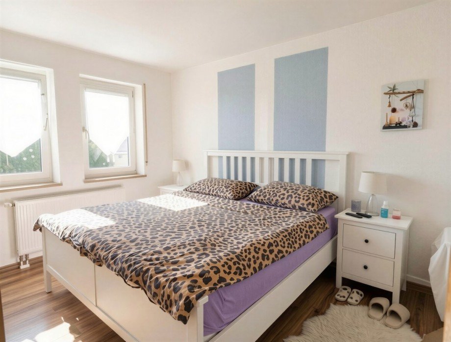 Schlafzimmer Etagenwohnung Bellenberg